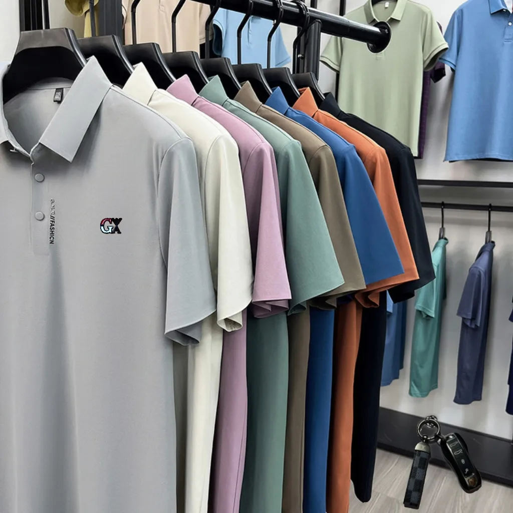 【 】【 🔑】 26 Quality POLO ， Quality ， Breathable ， LOGO， ️ T ️ ， ！Sizes：M-4XL（ 、 。